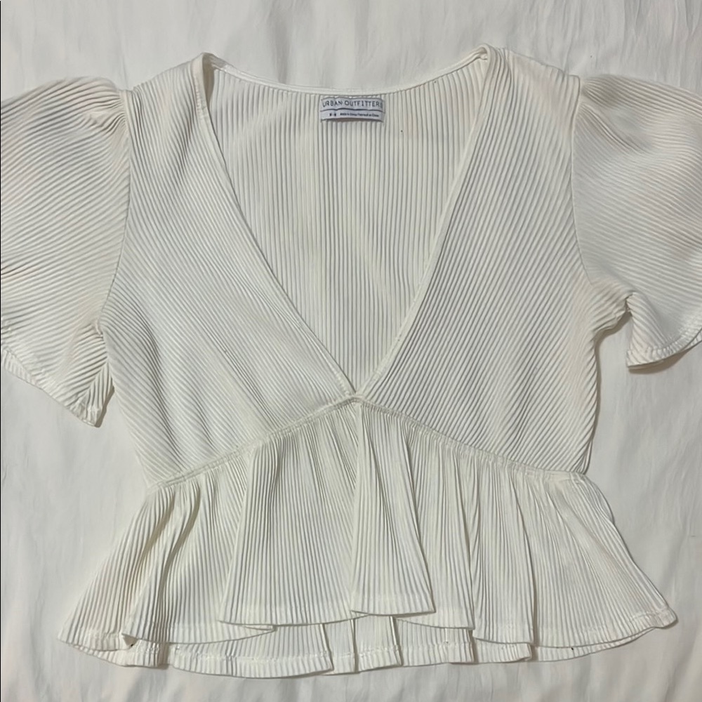 Urban Outfitters Plunging V-Neck Shirt